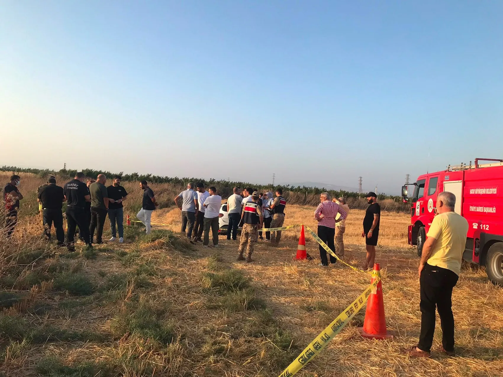 Reyhanlı'da sulama kanalında cansız beden bulundu