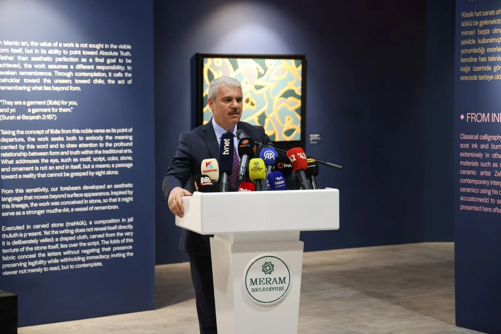 Hâne sergisi Konya’nın tarihi deposunda sanatla buluştu