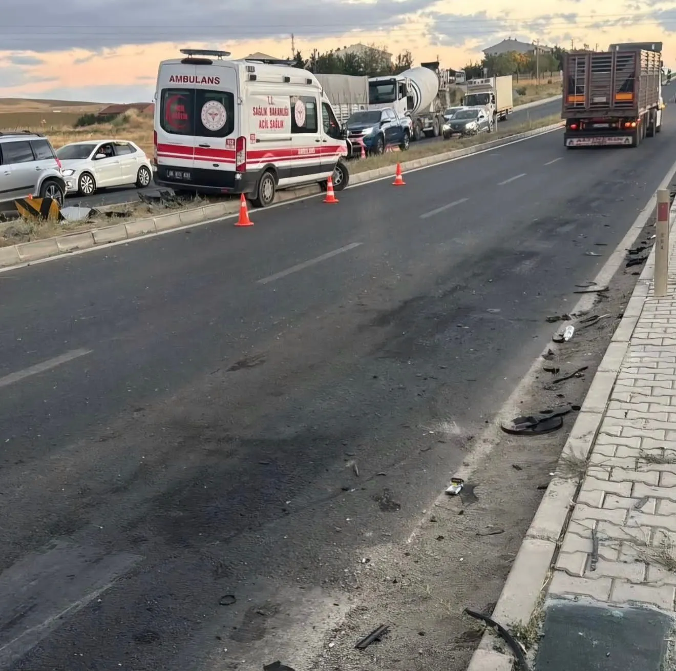 Polatlı'da besi çiftliğinde acı son Yem karma makinesine düşen işçi yaşamını yitirdi