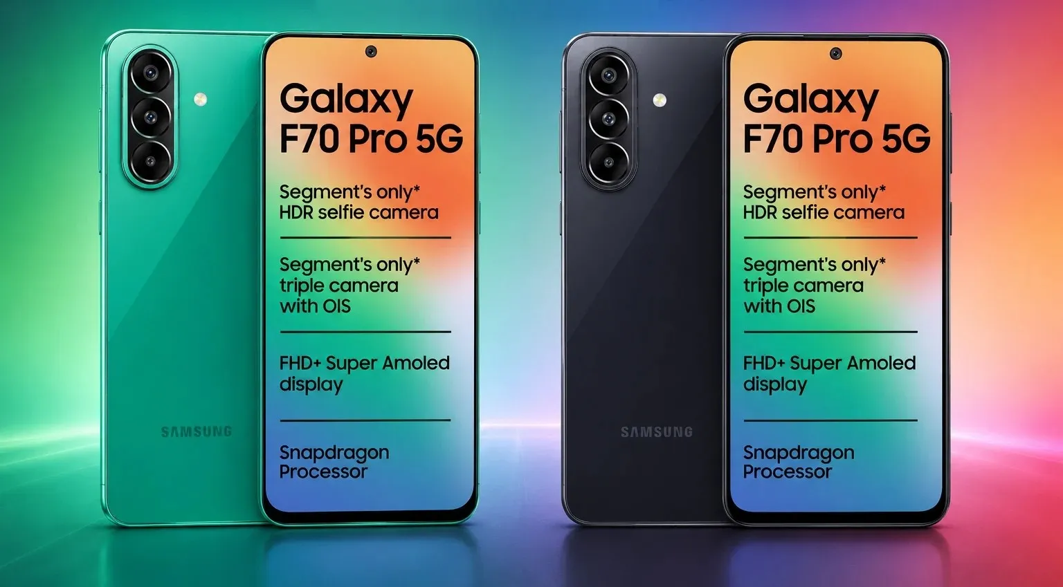 Samsung Galaxy F70 Pro 5G teknik özellikleri