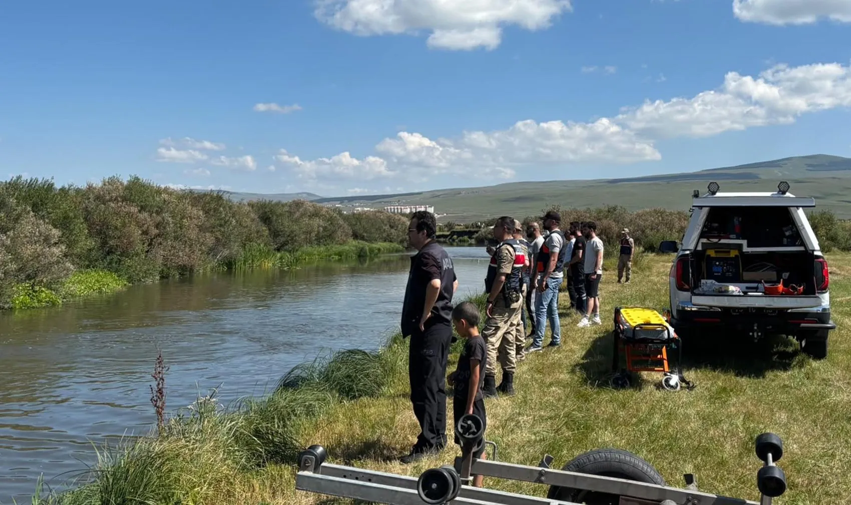 Kura Nehri'nde kaybolan çobandan acı haber geldi
