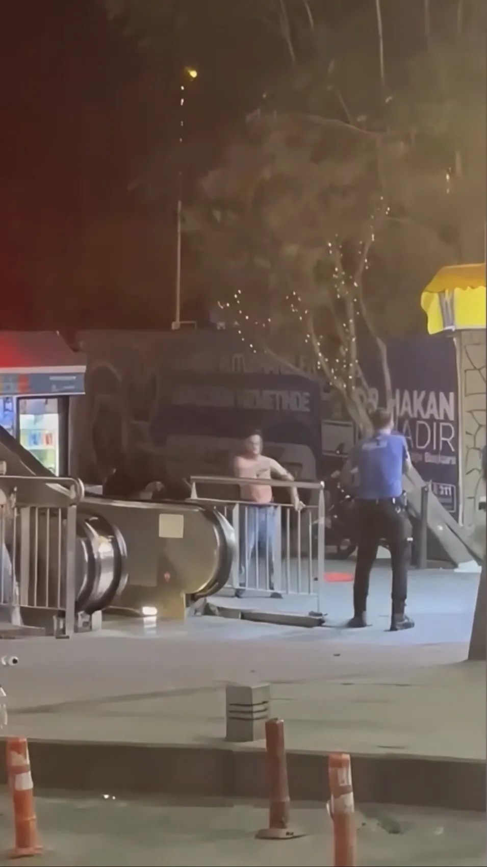 Bahçelievler sokaklarında gergin anlar