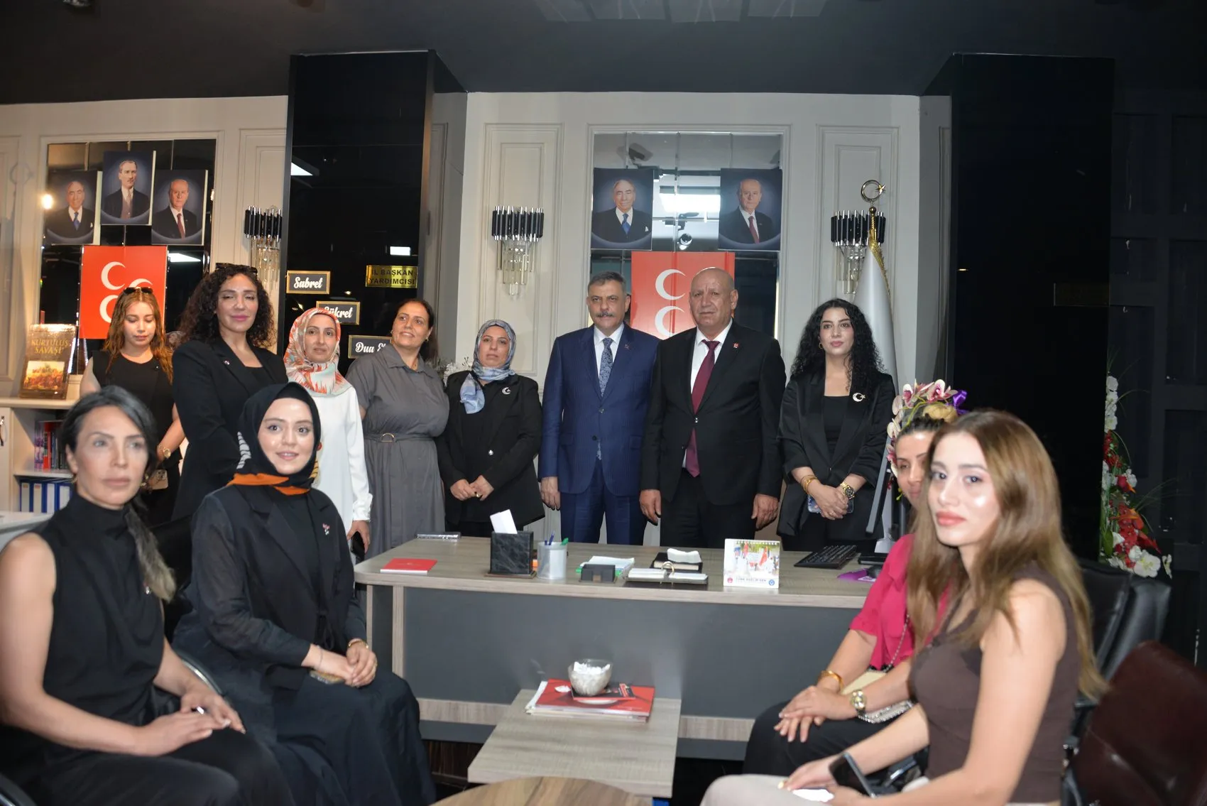 Bakanlar Diyarbakırda maç öncesi mesai yaptı