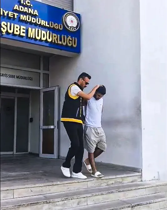 Adana'da alkollü hırsızın motosiklet macerası karakolda bitti