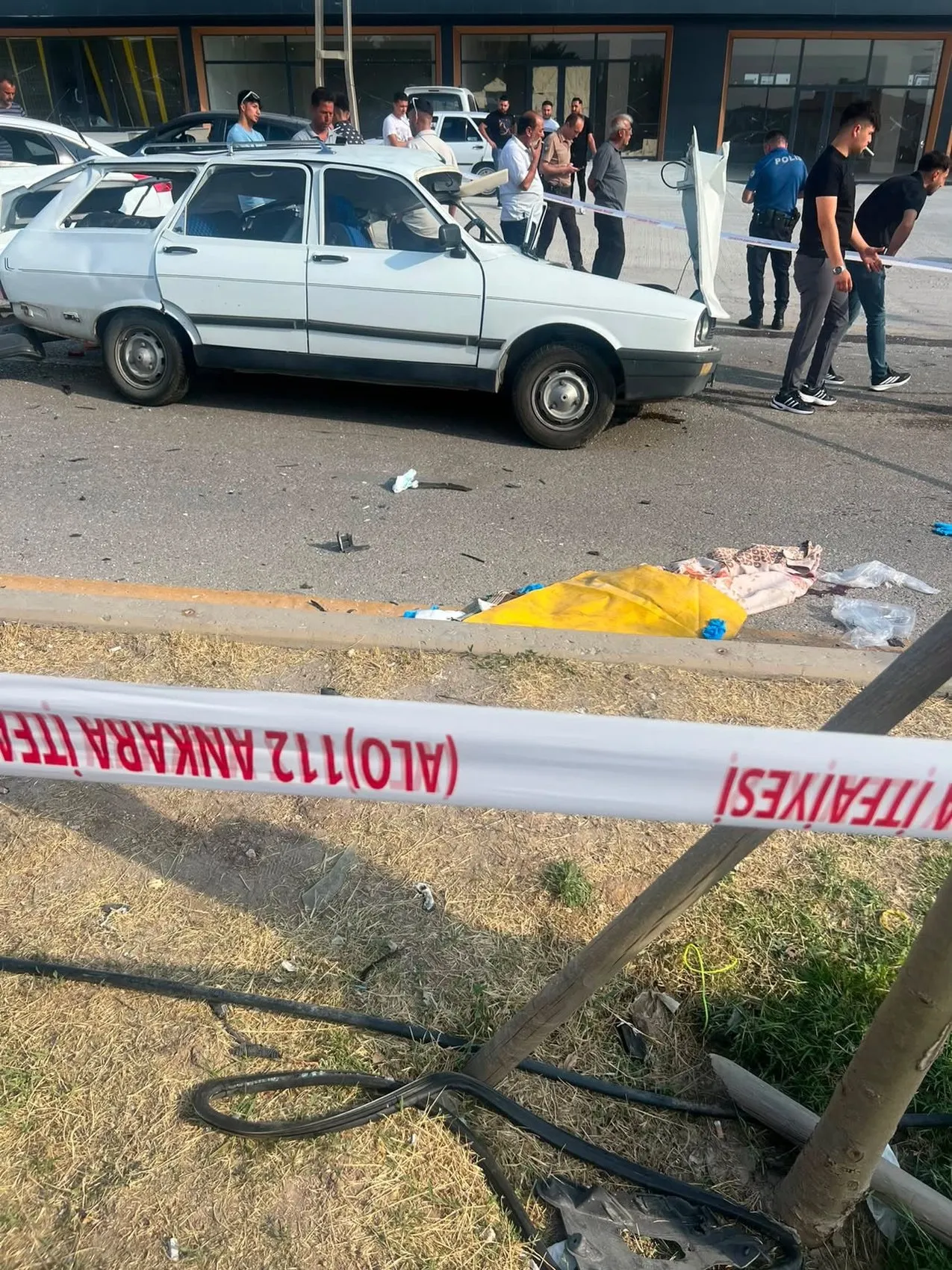 Ankara'da akşam saatlerinde meydana gelen kazada bir kişi yaşamını yitirdi