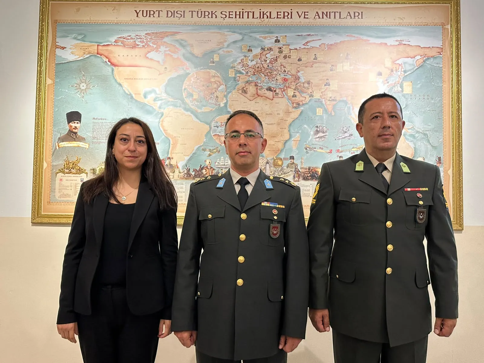 Dünyanın dört bir yanındaki Türk şehitlikleri tek haritada toplandı