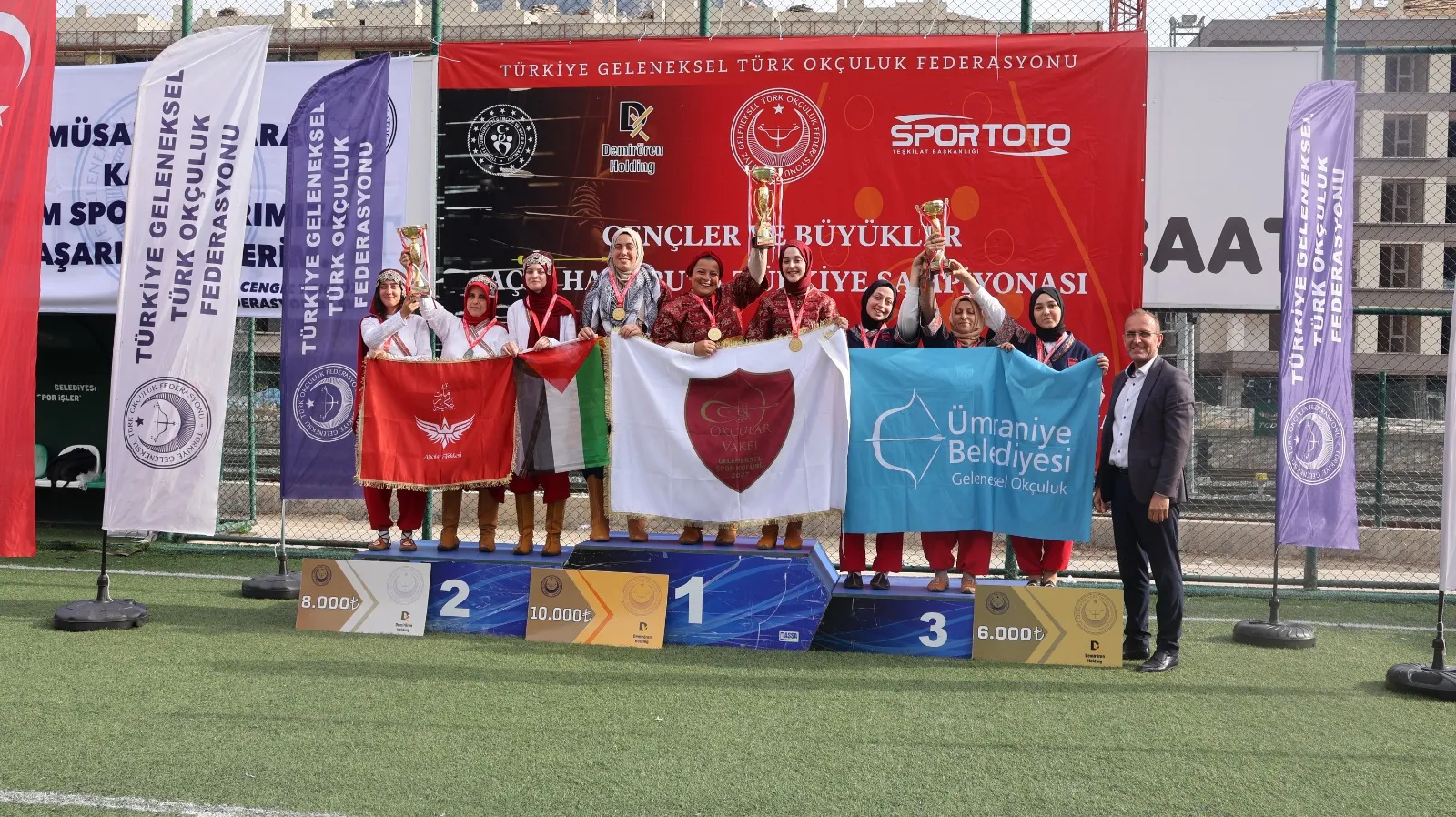 Amasya’da Okçuluk Şampiyonası Tamamlandı