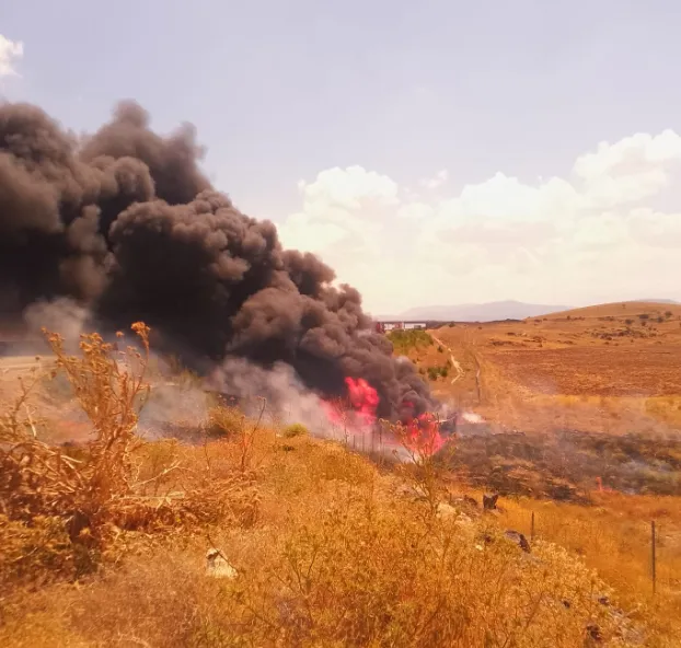 Yola çıkan TIR şoförünün son canlı yayını kazadan önce kaydedildi