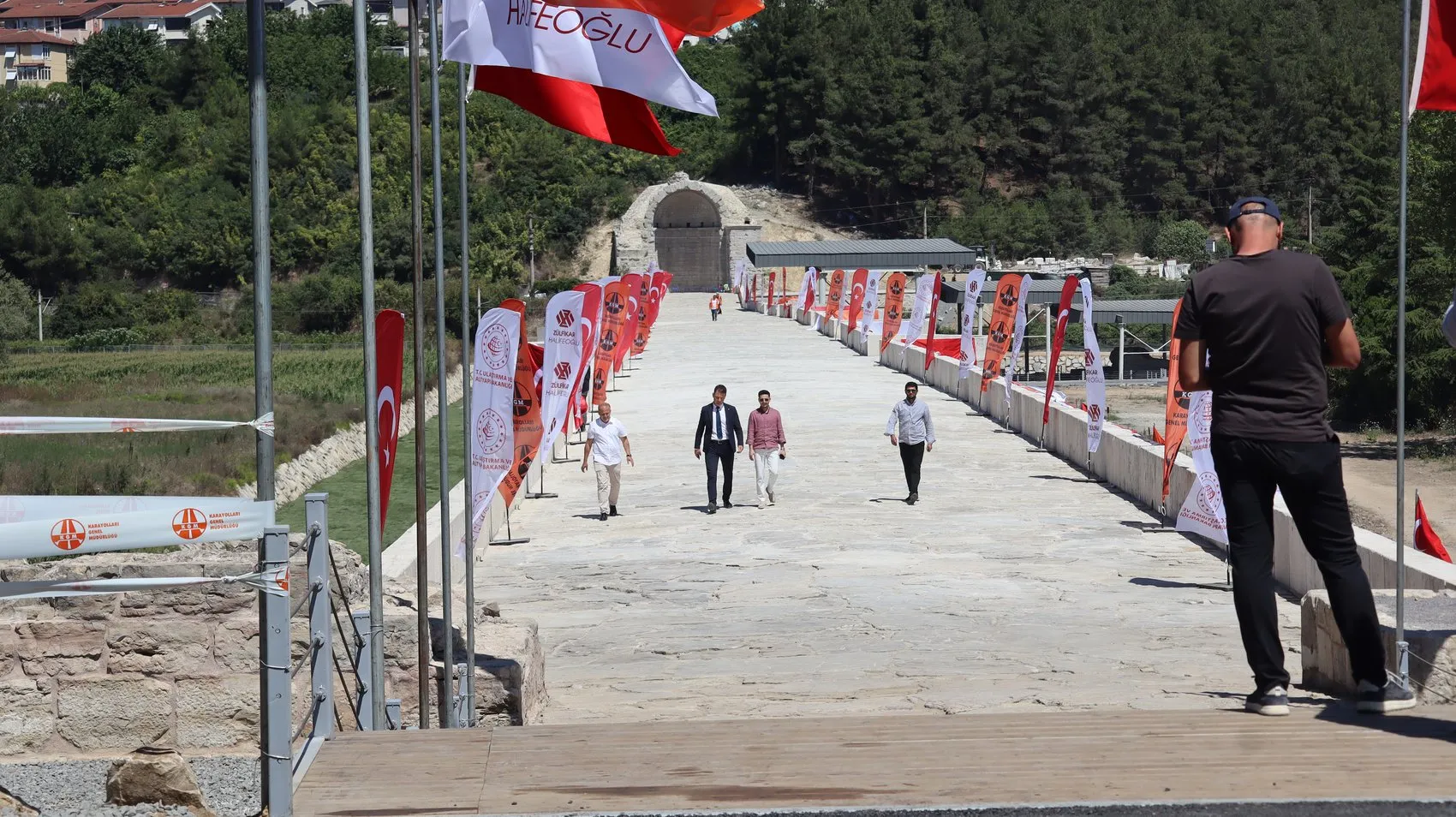 Sakarya’nın 1468 yıllık mirası Beşköprü kapılarını yeniden açtı