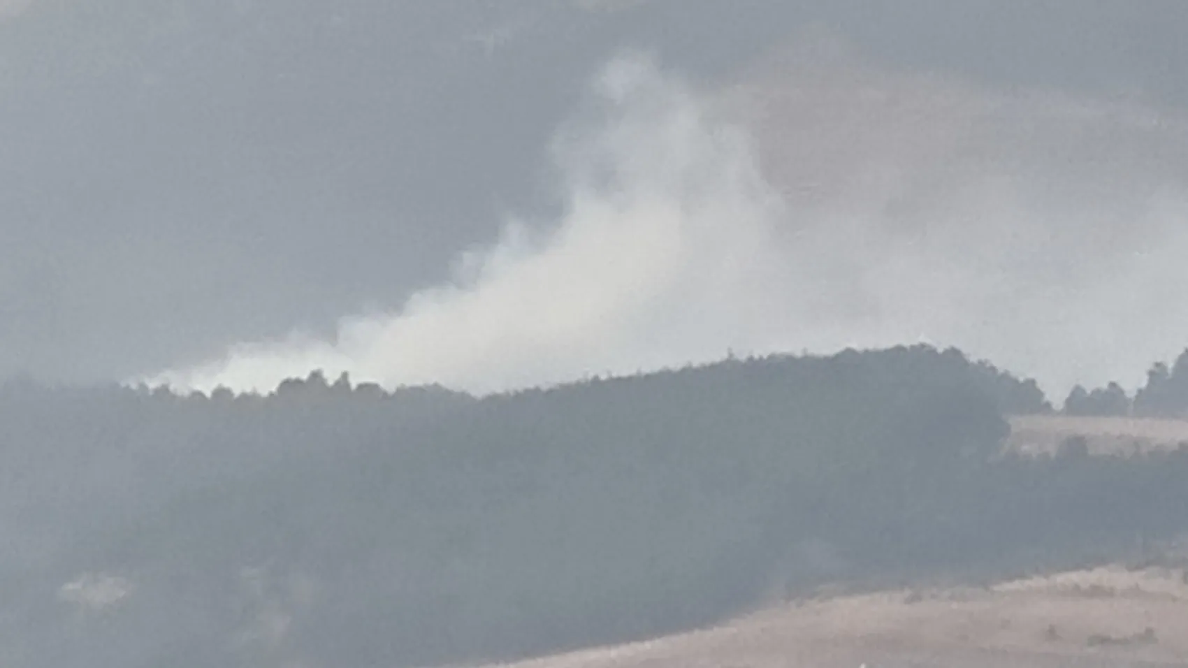 Ahır Dağı'nda alevlere havadan ve karadan müdahale