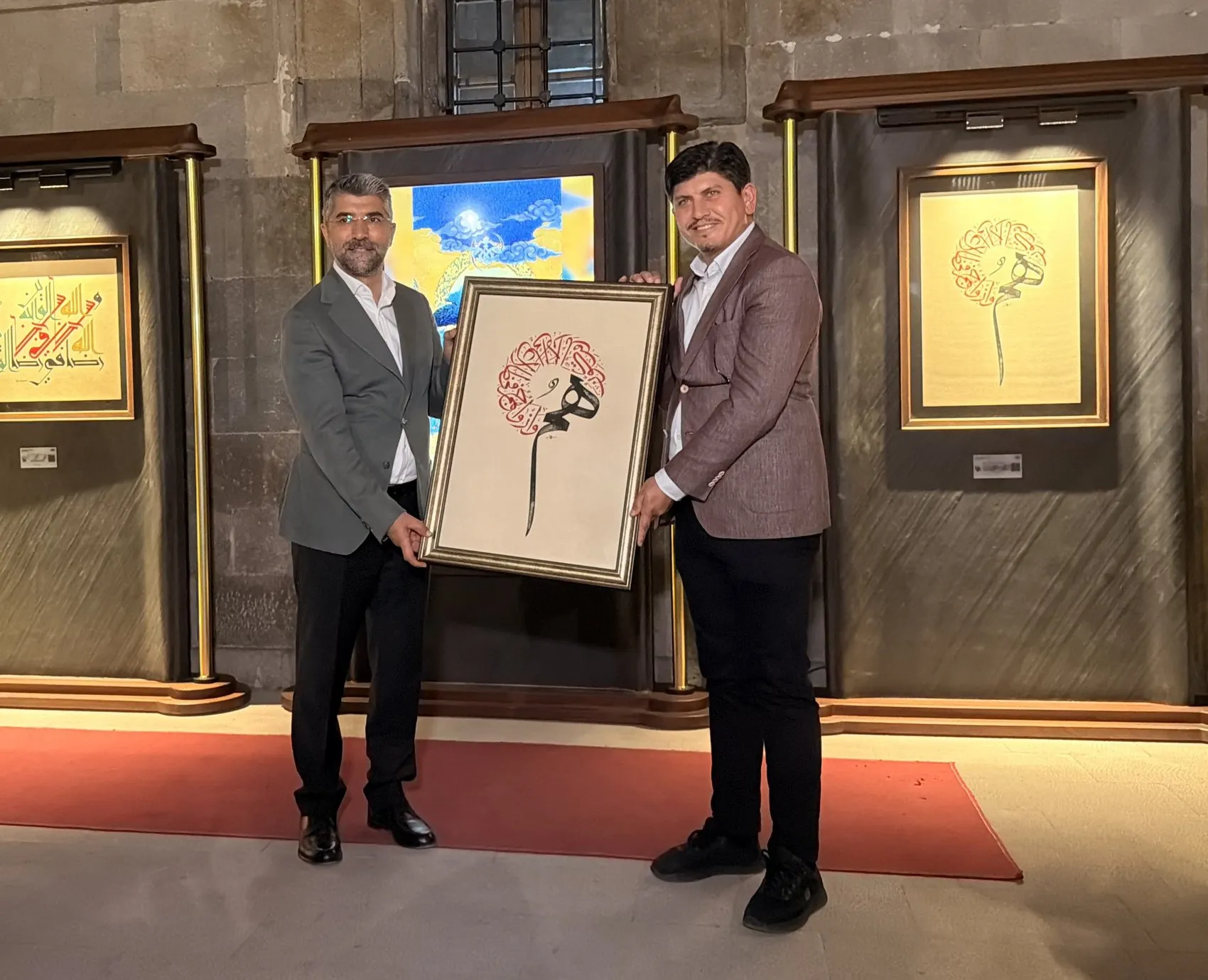 Erzurum’da yedi asırlık medresede İslam sanatları rüzgarı
