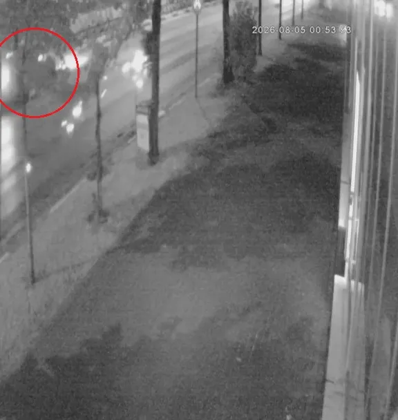 Bursa'da feci kaza güvenlik kamerasında