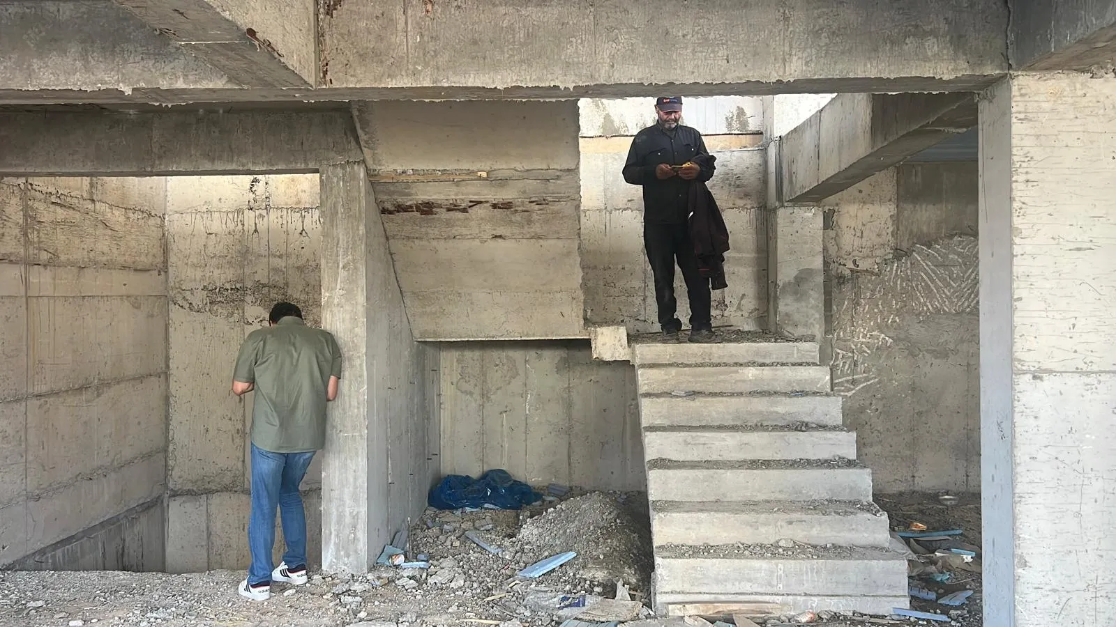 Nevşehir'de inşaat işçisi asansör boşluğuna çakıldı