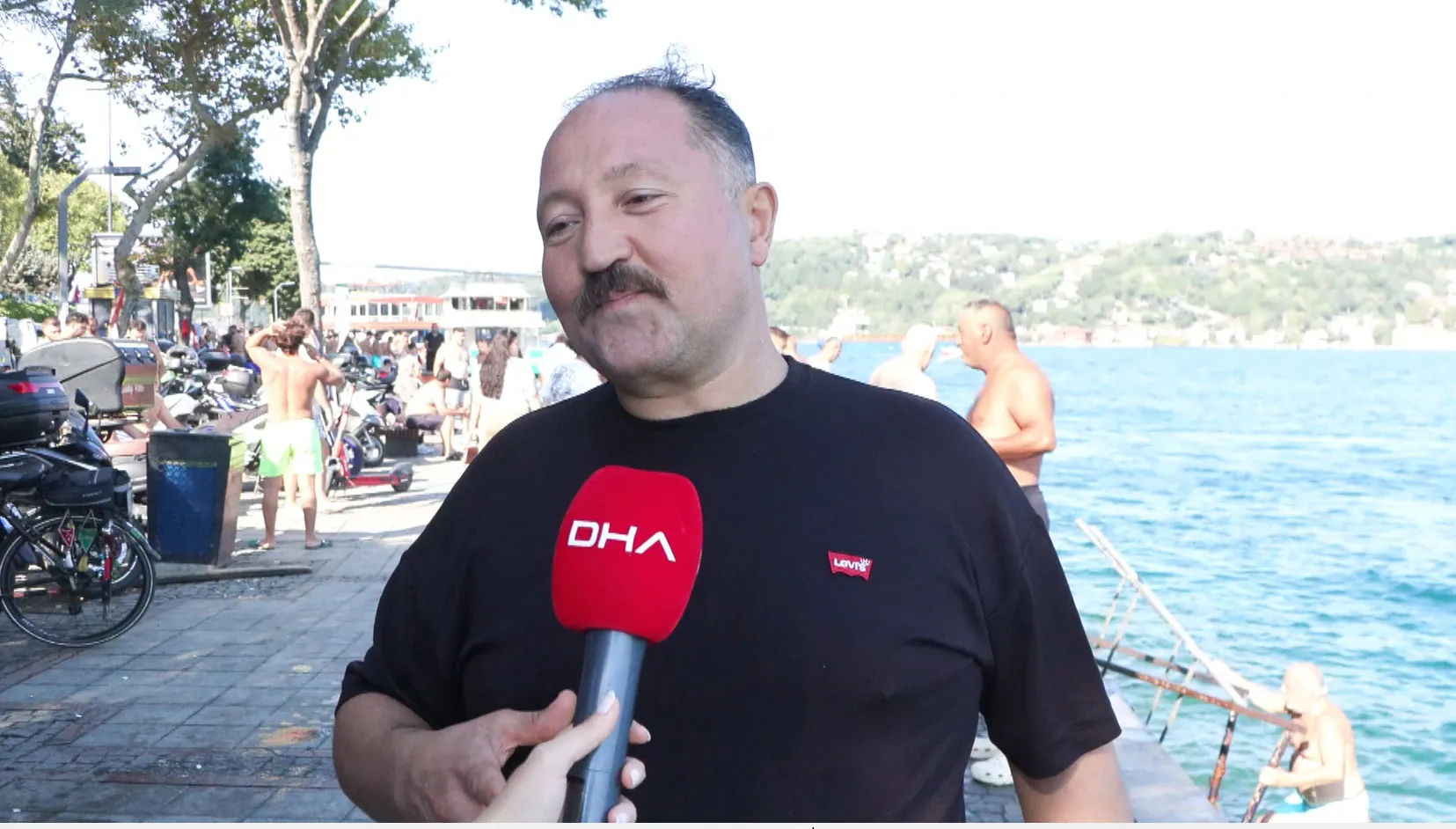 Sıcaklık 30’u geçti, İstanbul’un çaresi Bebek Sahili