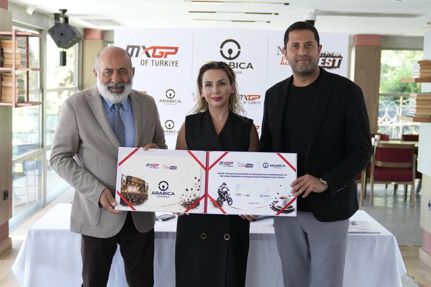 Afyonkarahisar’da motokros rüzgarı Arabica Coffee ile esecek