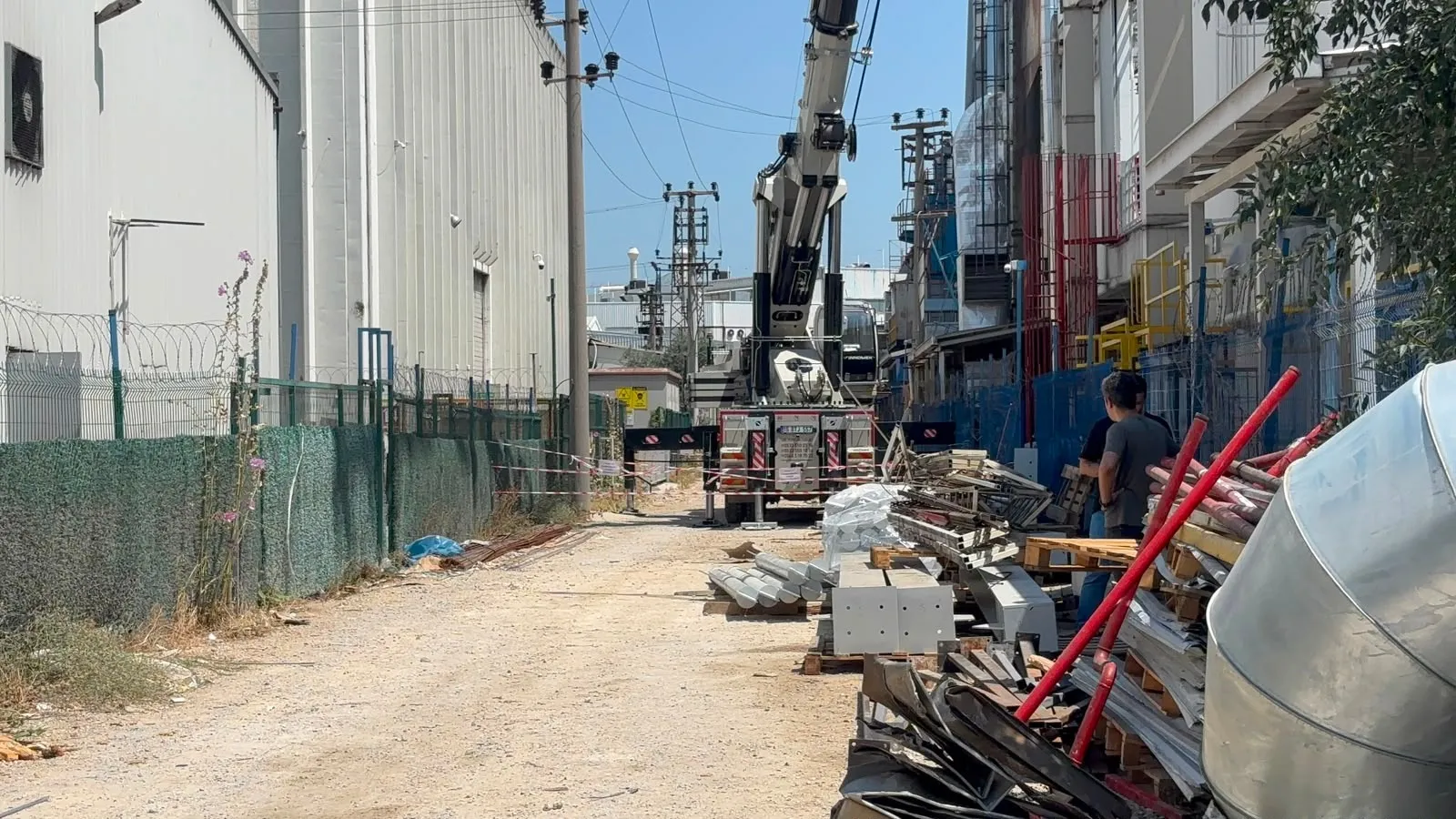 Bursa'da inşaat mühendisi elektrik akımına kapılarak ağır yaralandı