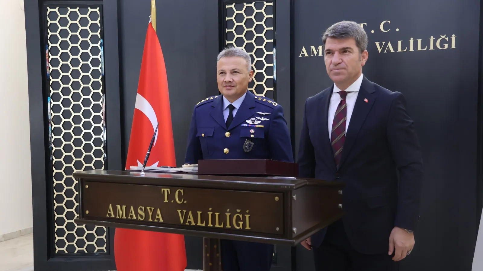 Türkiye’nin ilk astronotu Alper Gezeravcı Merzifon’da göreve başladı