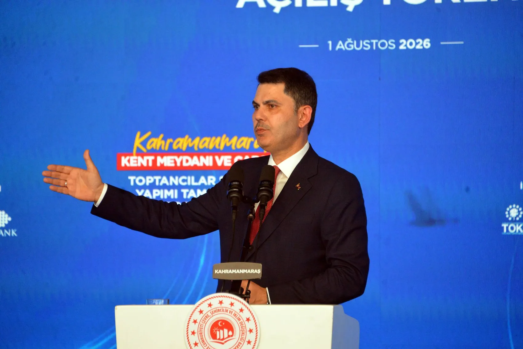 Kahramanmaraş'ta yeni çarşı ve meydanlar hizmete açıldı