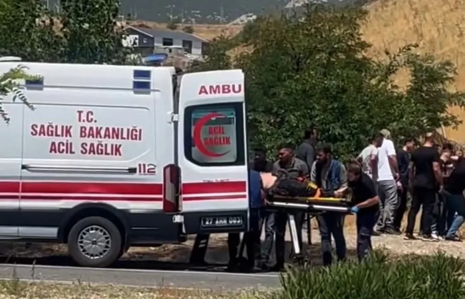 Gaziantep Nurdağı yolunda feci kaza 2 can kaybı