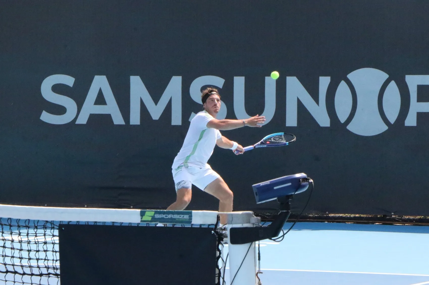 Samsun’da tenis heyecanı Gabriel Debru ile zirveye ulaştı