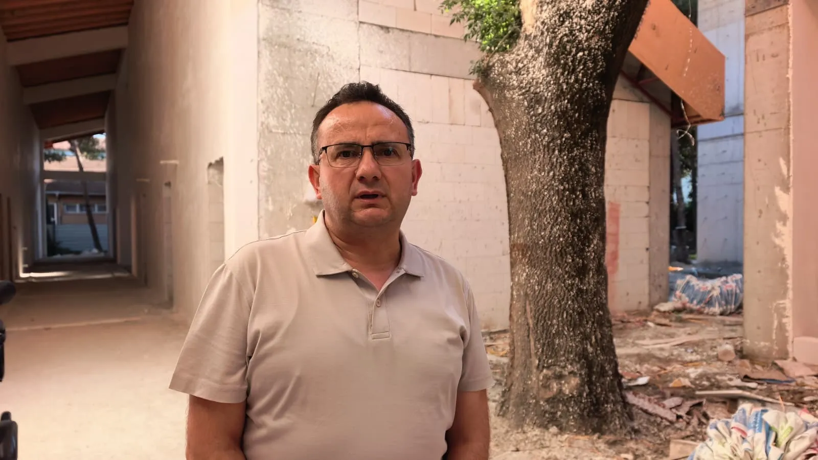 Bursa'da okul projesi ağaçları korumak için yeniden çizildi