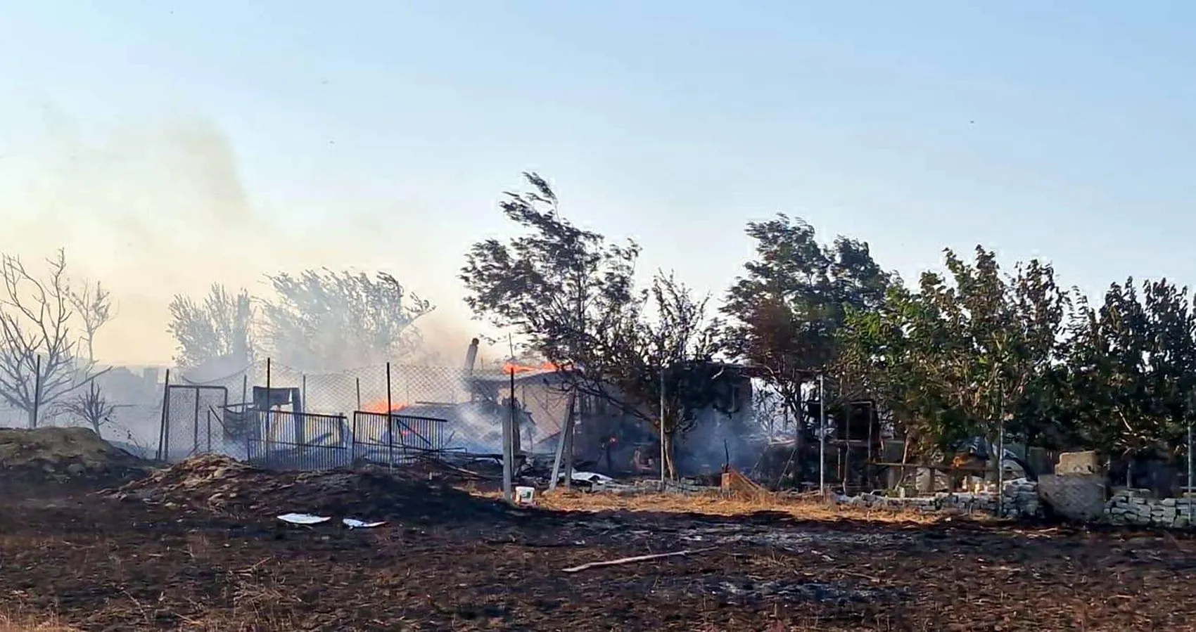 Tekirdağ'da anız yangını 7 bin dönümlük alanı küle çevirdi