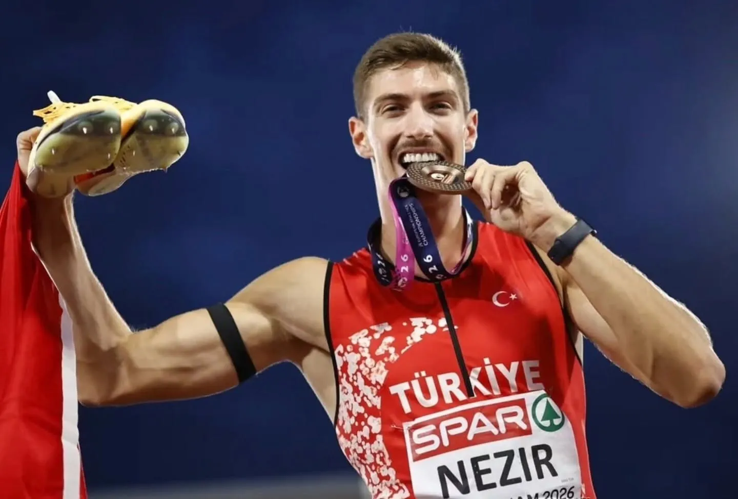 İzmirli atlet İsmail Nezir Avrupa üçüncüsü oldu