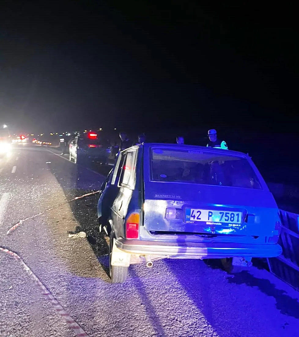 Ilgın yolunda traktör kazası Sarıkaya çifti hayatını kaybetti