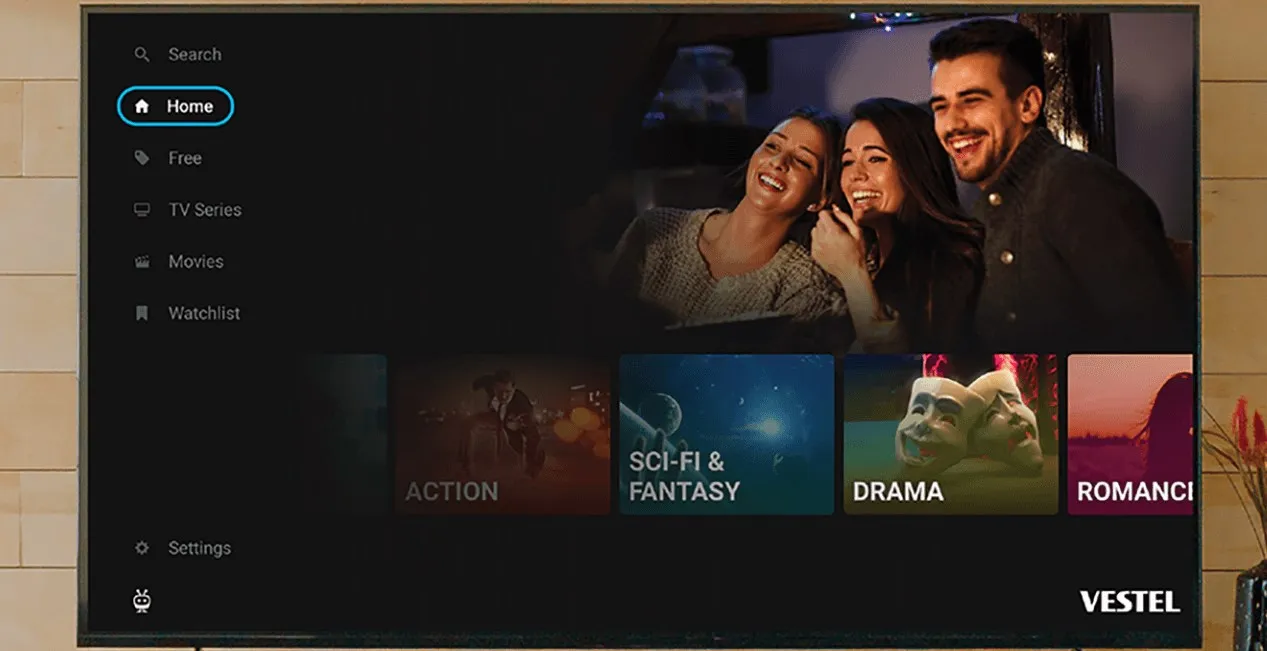 Vestel TV Türksat 42e ayarları