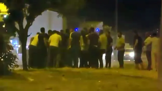 Düğün konvoyunda kanlı kavga