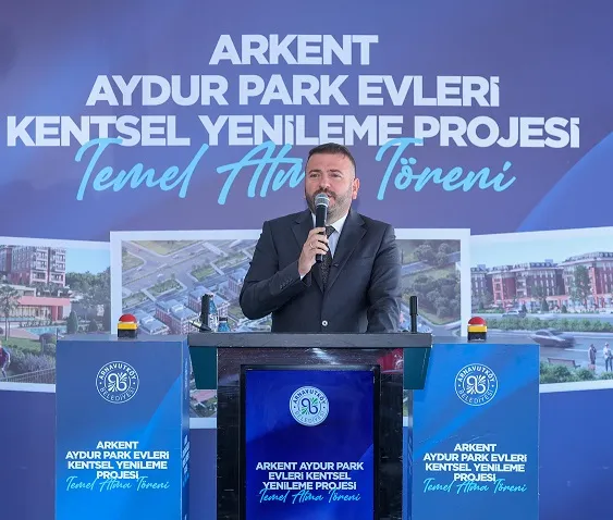 Arnavutköy'de depreme dayanıklı yeni evlerin temeli atıldı