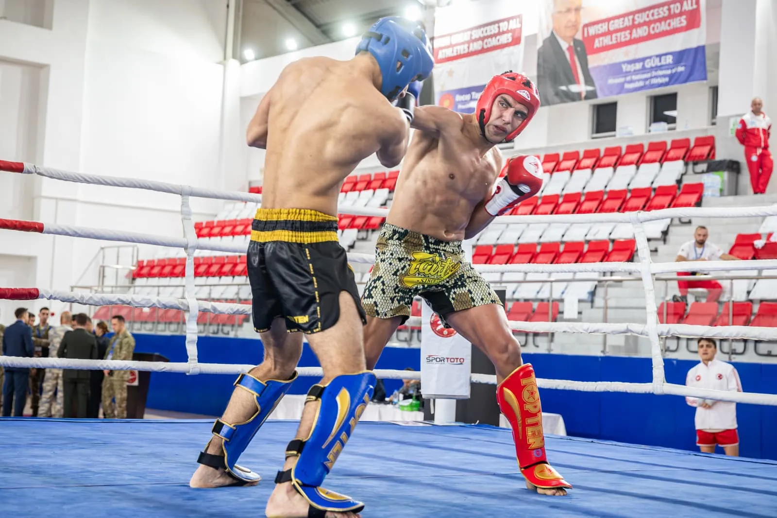 Milli sporcu üsteğmen sakatlığı aştı ve ringlere geri döndü