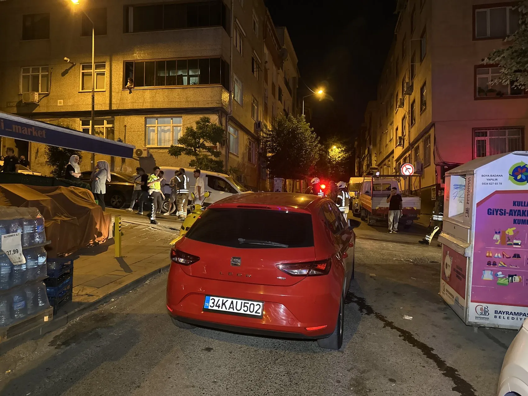Bayrampaşa'da ambulans kazası 3 sağlık çalışanı yaralandı