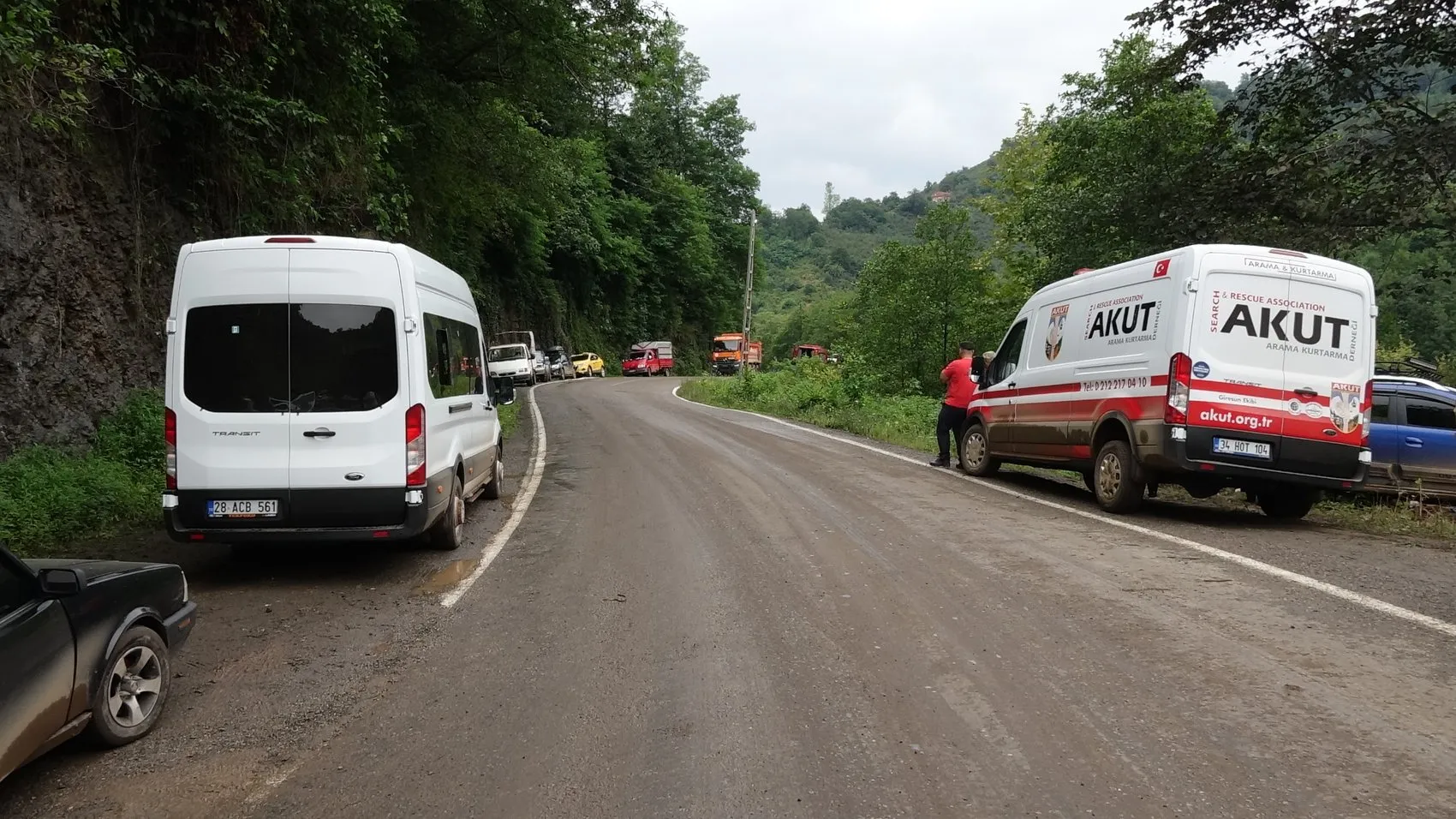 Giresun sel felaketinde iki kişiye ulaşılmaya çalışılıyor