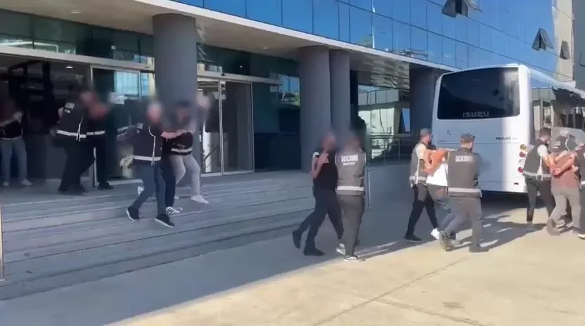 Bursa merkezli suç örgütüne operasyon 7 kişi cezaevine gönderildi