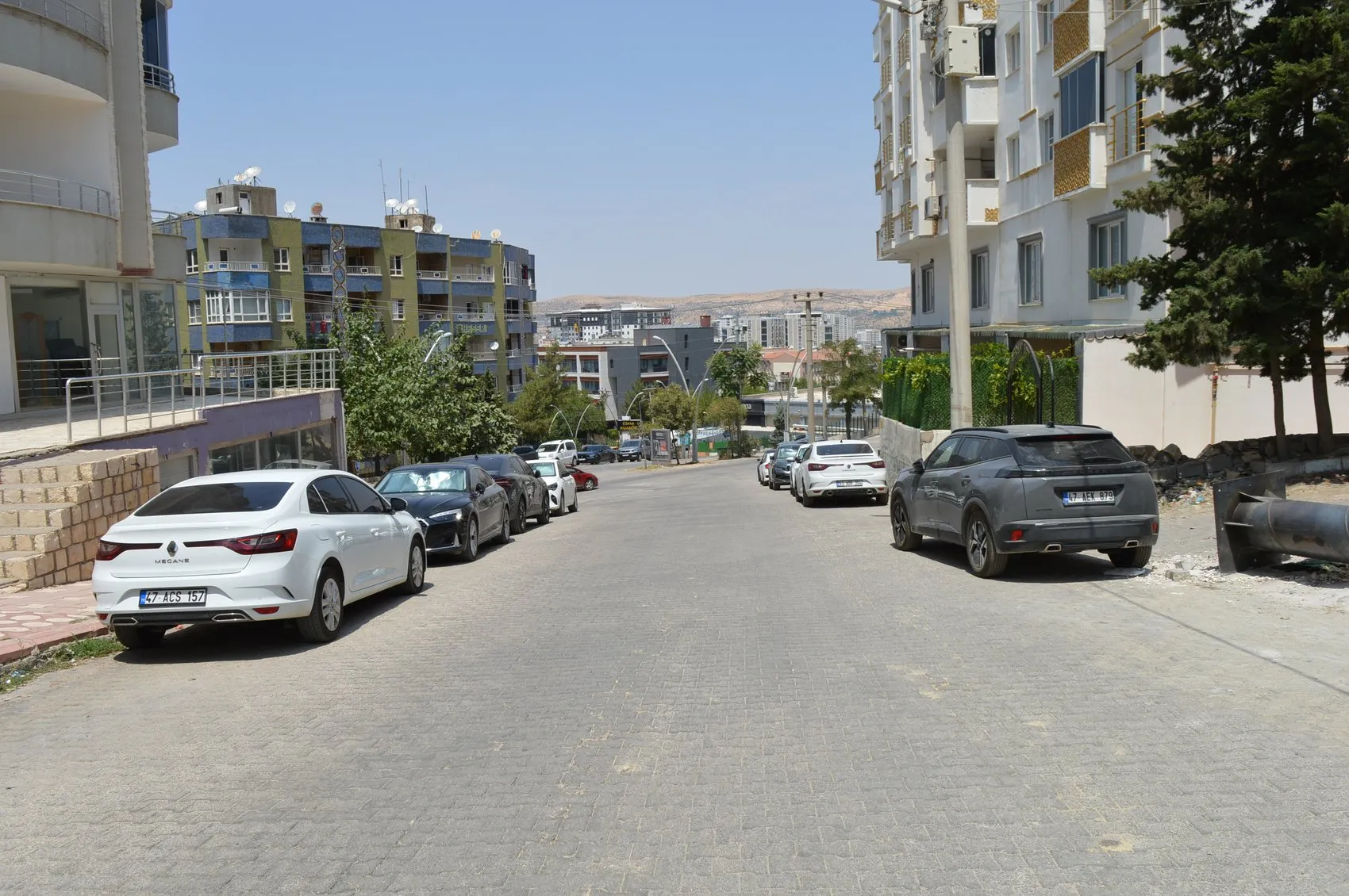 Mardin kavurucu sıcaklarla teslim oldu