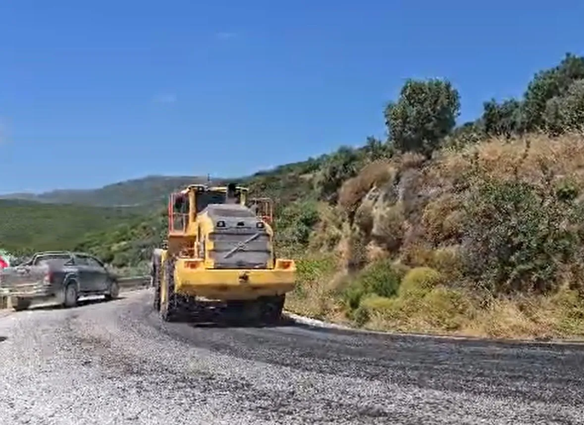 Marmara Adası alevlere teslim oldu