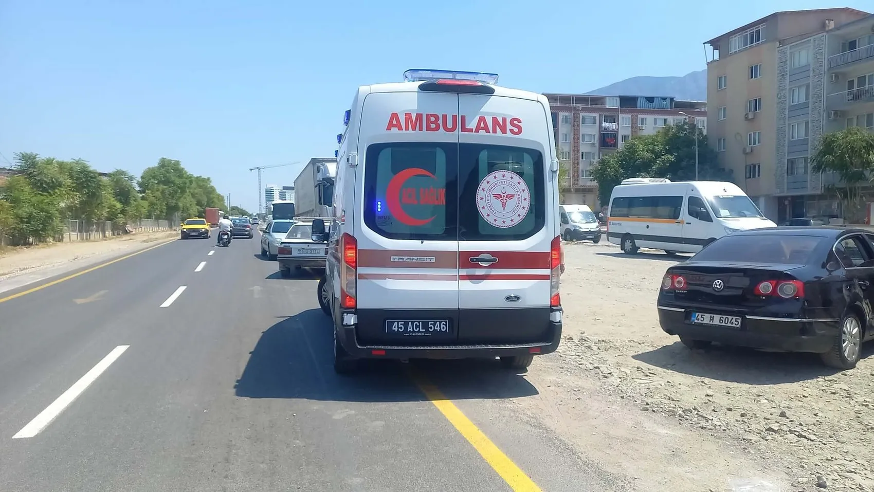 Manisa’da trafikte yol kavgası kanlı bitti