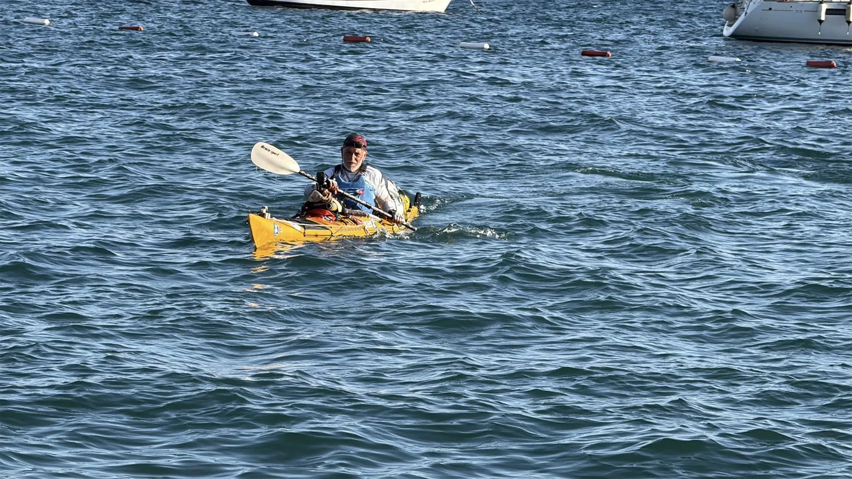 Emekli astsubayın kanoyla Türkiye turu 83 günde Bodrum'a ulaştı