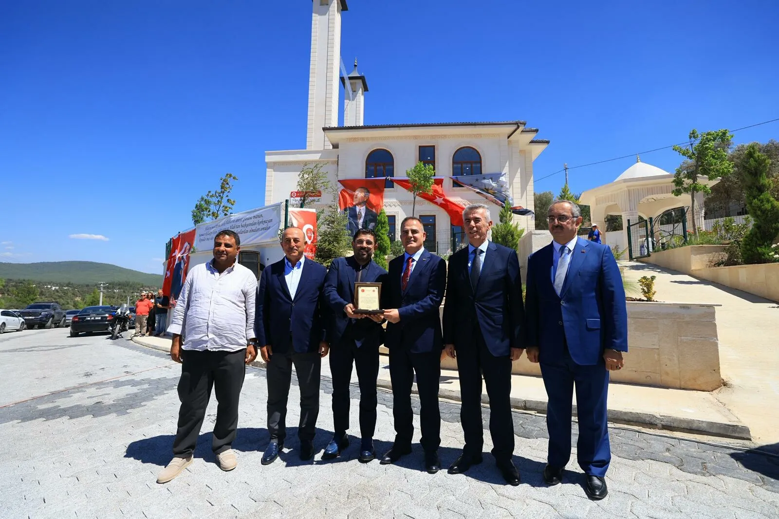 Bodrum'da Çamlık Camii dualarla açıldı 'Eseri yaşatmak için yerel sahiplenme şart'