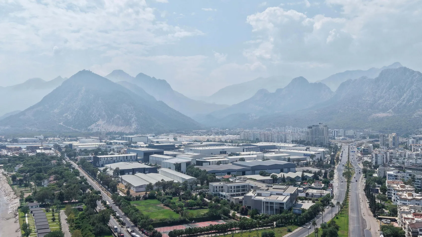 Antalya nemle kavruluyor