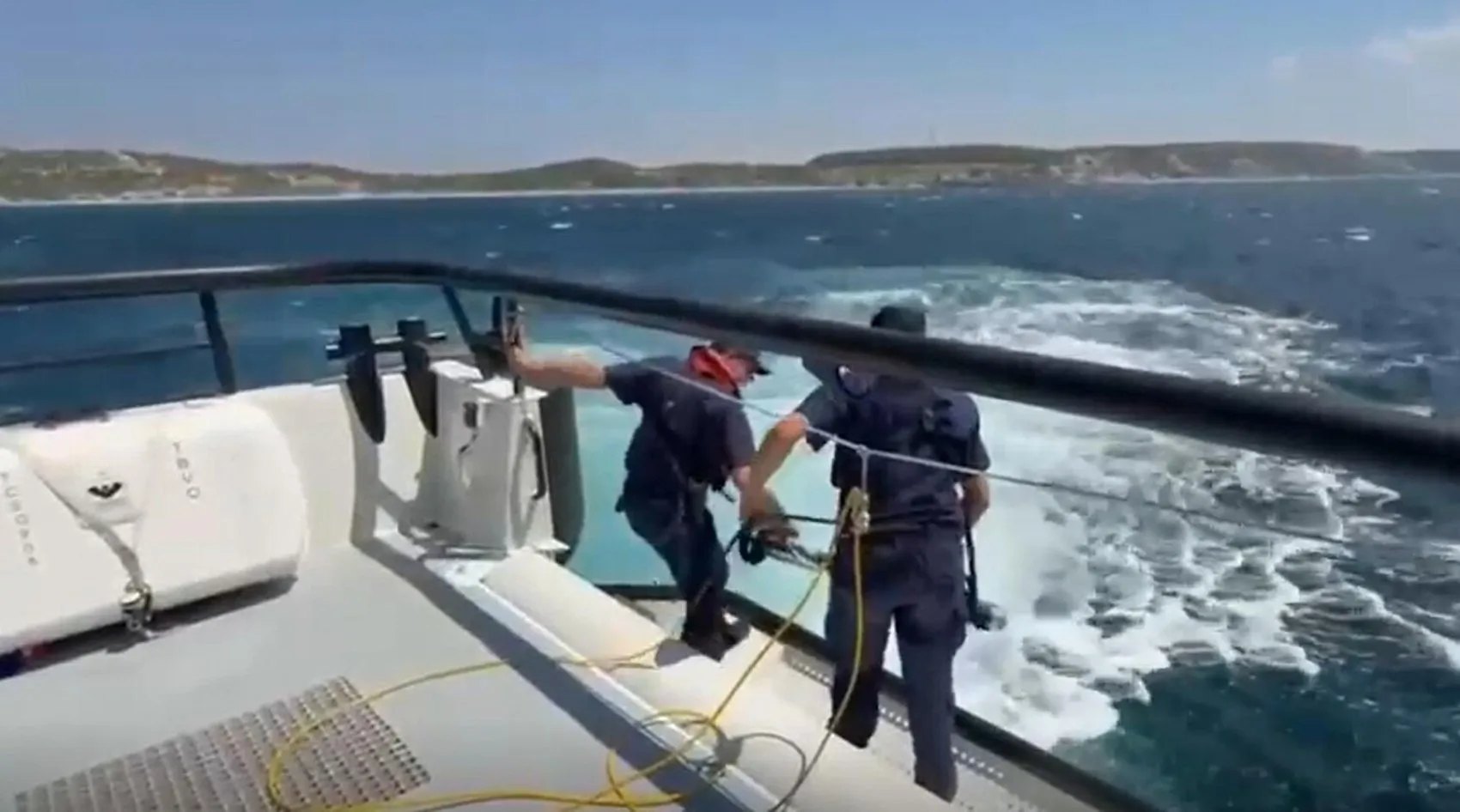 Bozcaada açıklarında zıpkınla balık avına çıkan dalgıç kayıplara karıştı