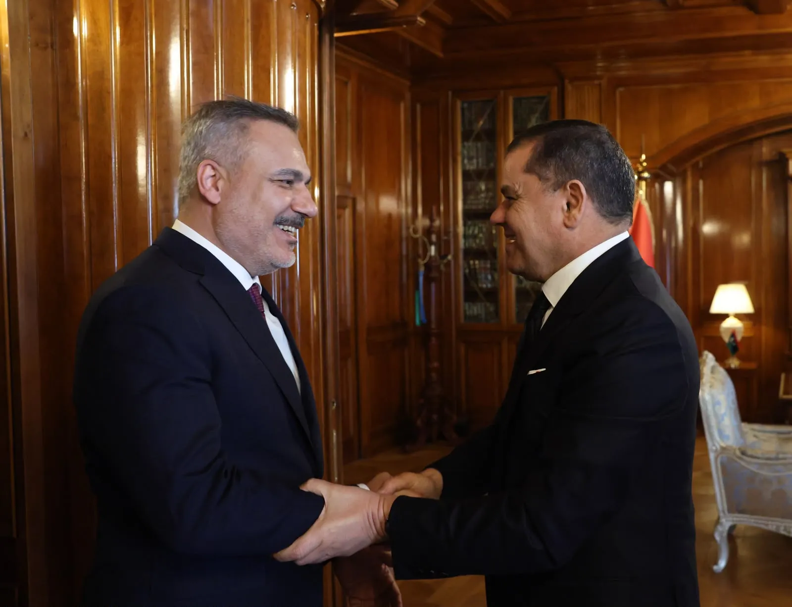 Hakan Fidan Trablus mesaisinde