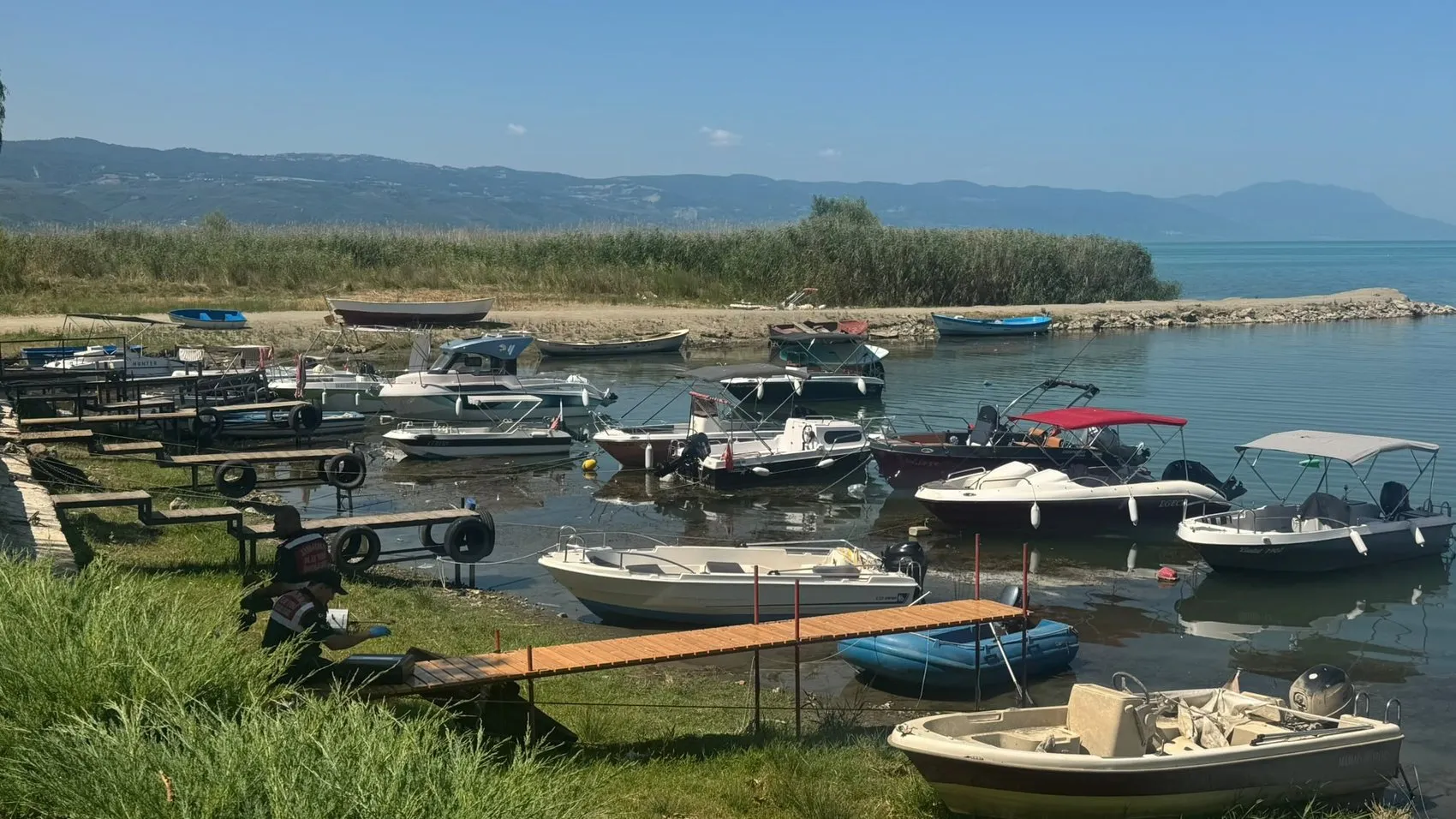 İznik Limanı’nda gece yarısı tekne soygunu