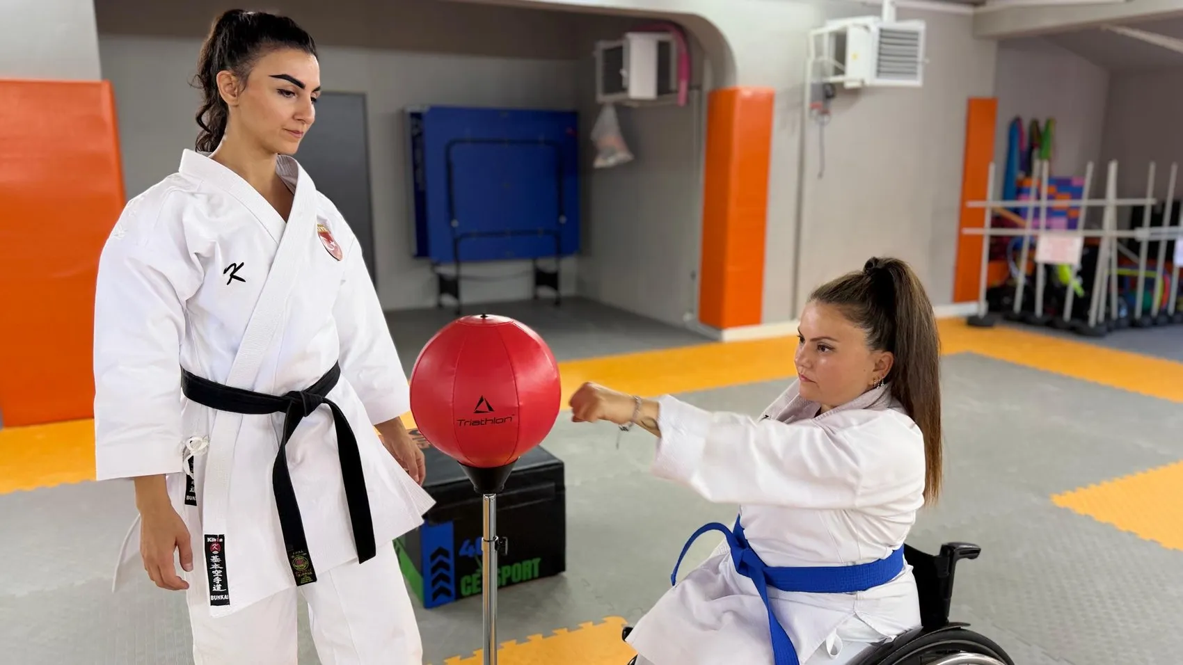 Engelleri sporla yıkan Şerife şimdi anne olmaya hazırlanıyor