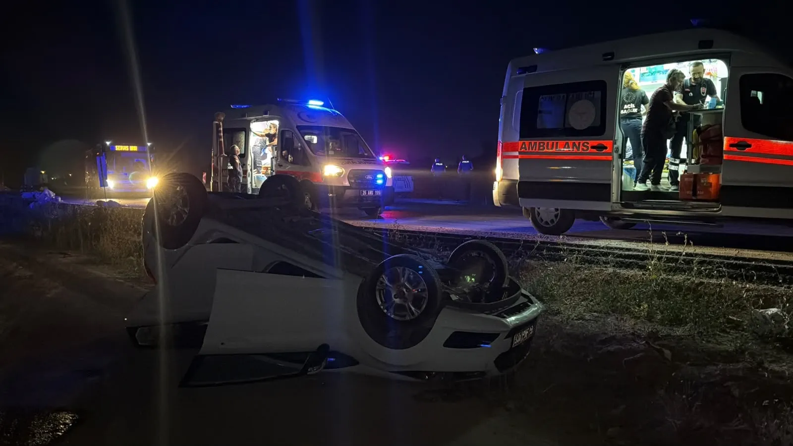 Eskişehir yolunda kaza sonrası kaçan sürücü aranıyor