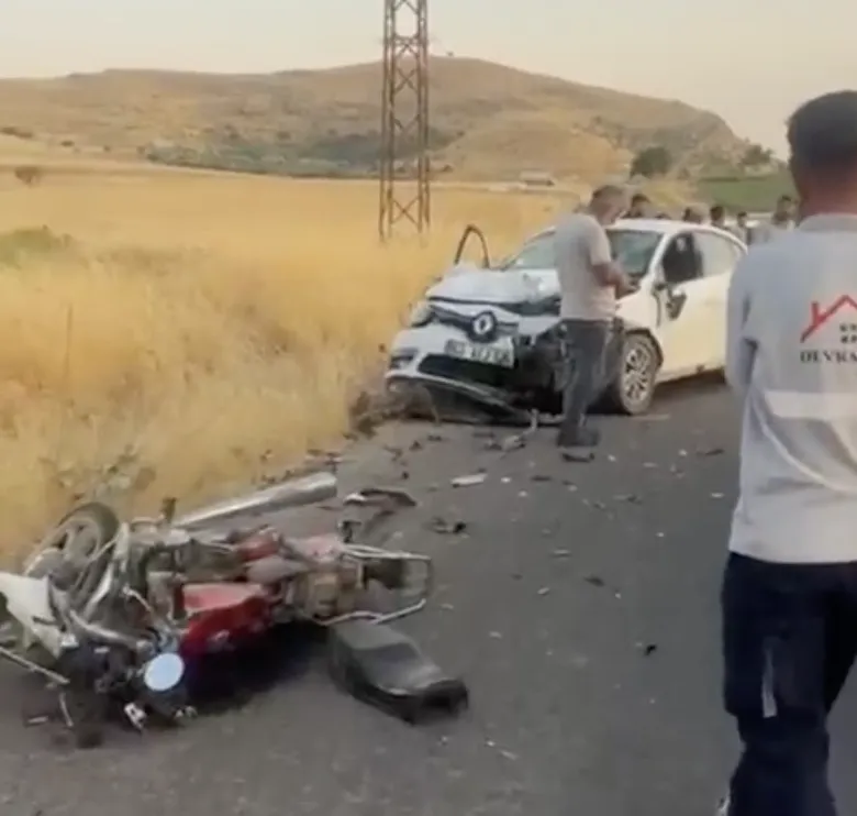 Mazıdağı yolunda acı kaza iki can aldı