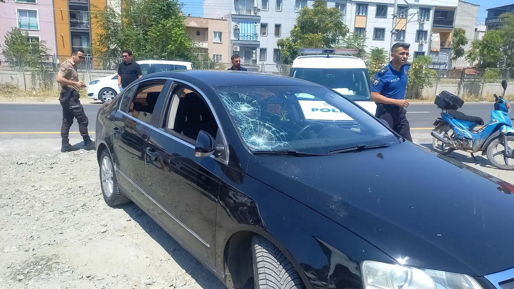 Manisa’da trafikte yol kavgası kanlı bitti