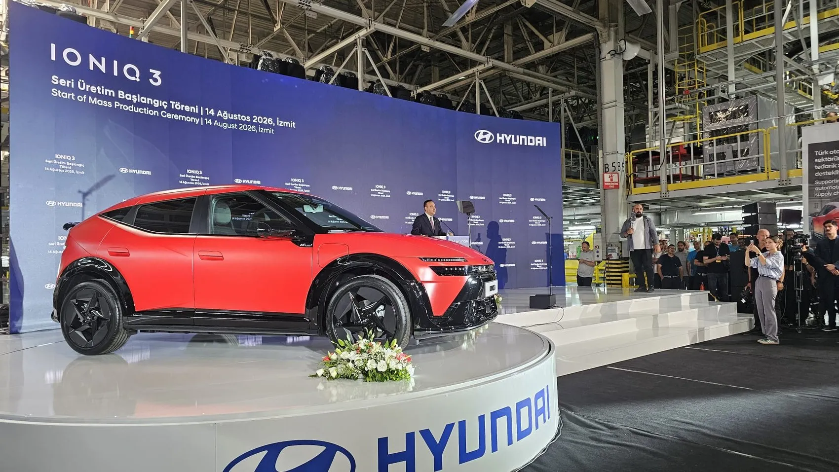 Hyundai Türkiye elektrikli otomobil üretimine İzmit’te başlıyor