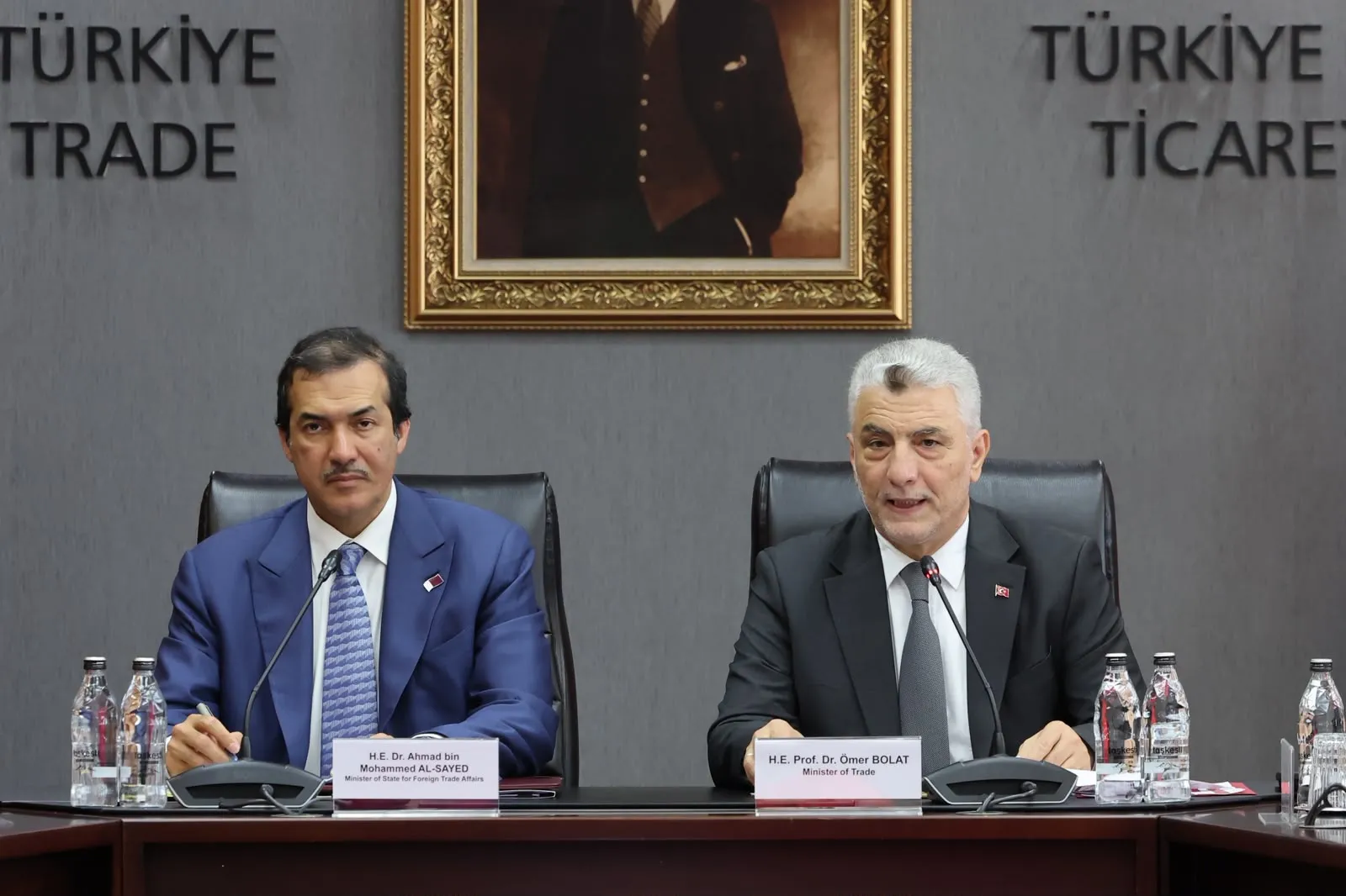 Katar ile ticaret hedefi 5 milyar dolar, Bakan Bolat masada